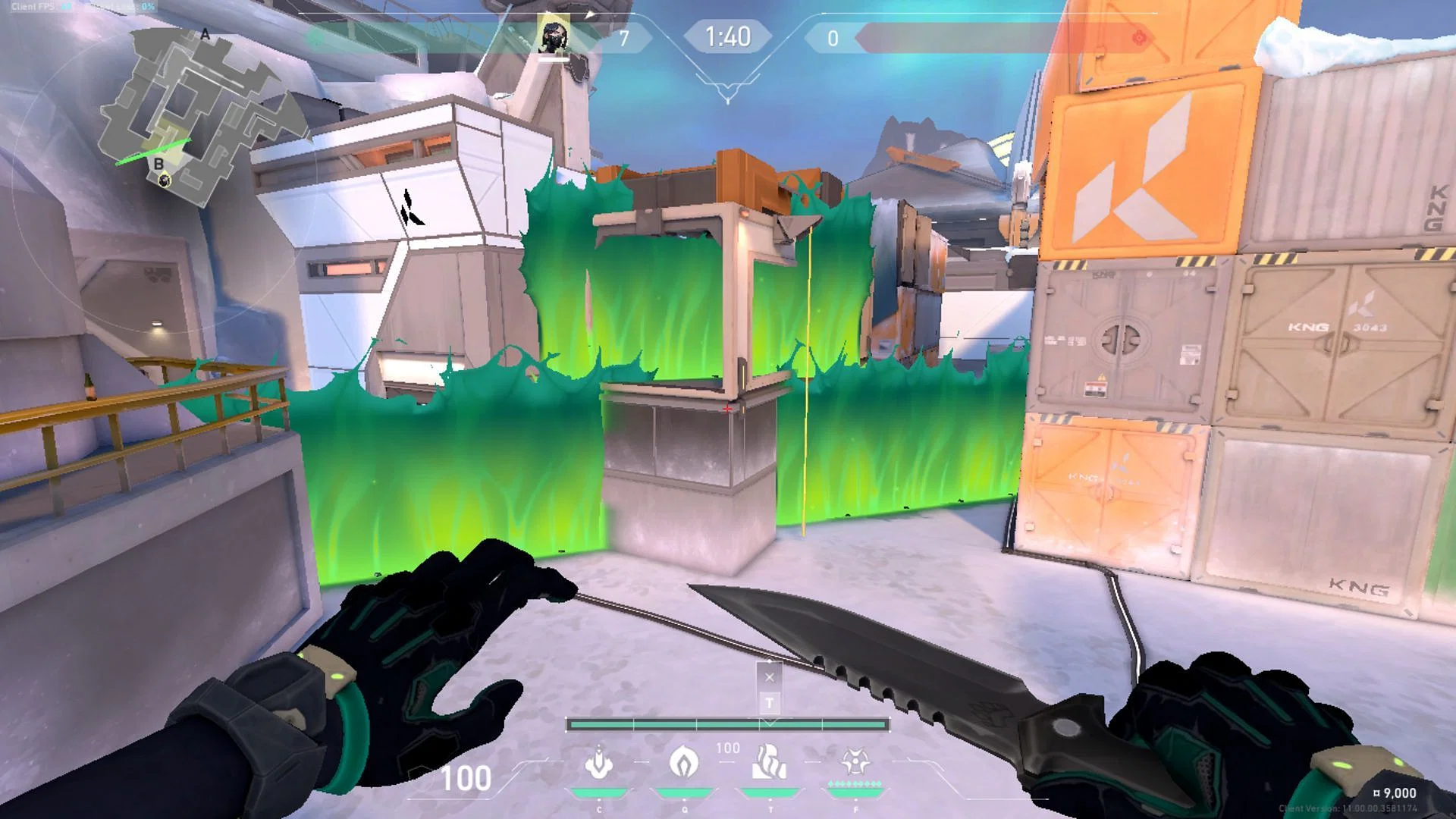 B Site wall covers up a vast area (Image via Riot Games)