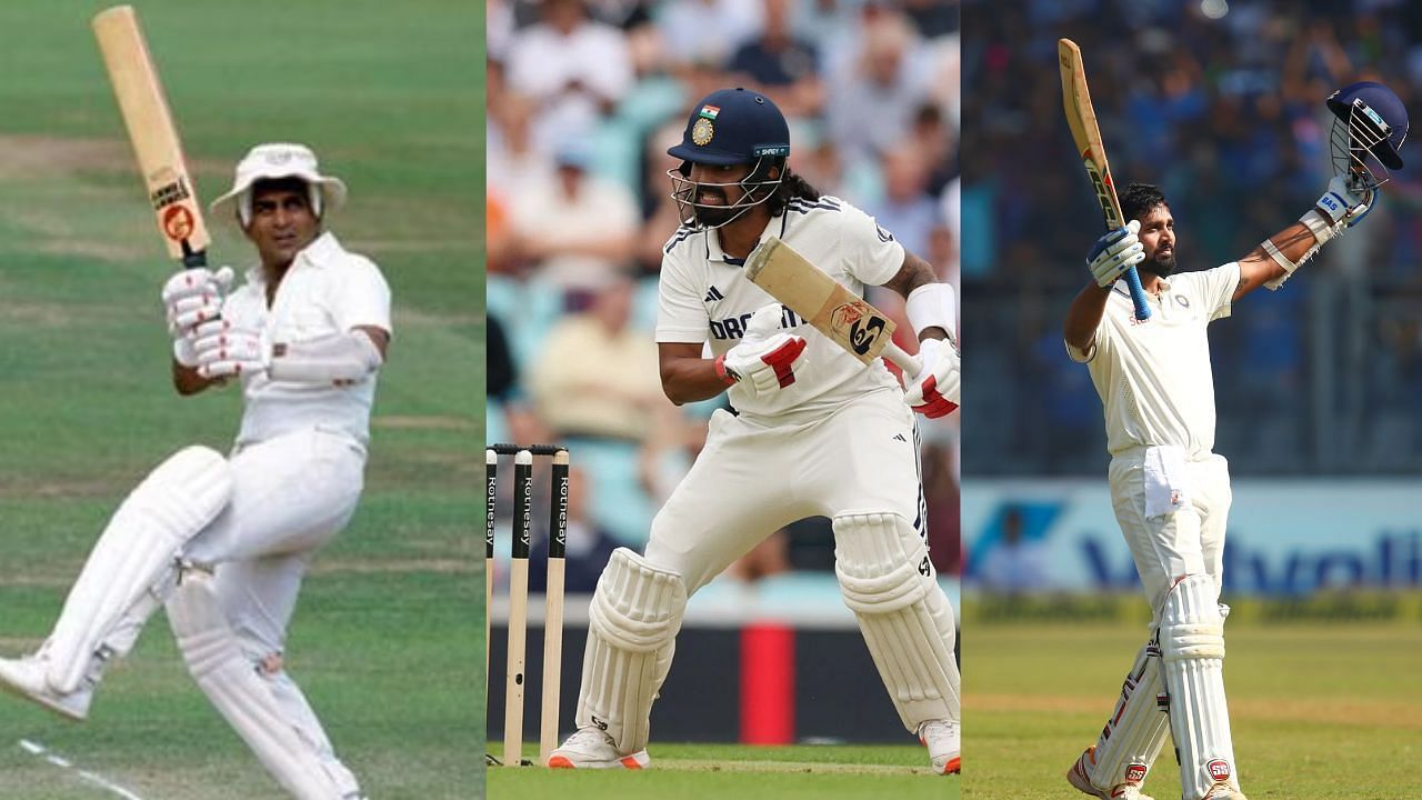 kl rahul, murli vijay, sunil gavaskar 