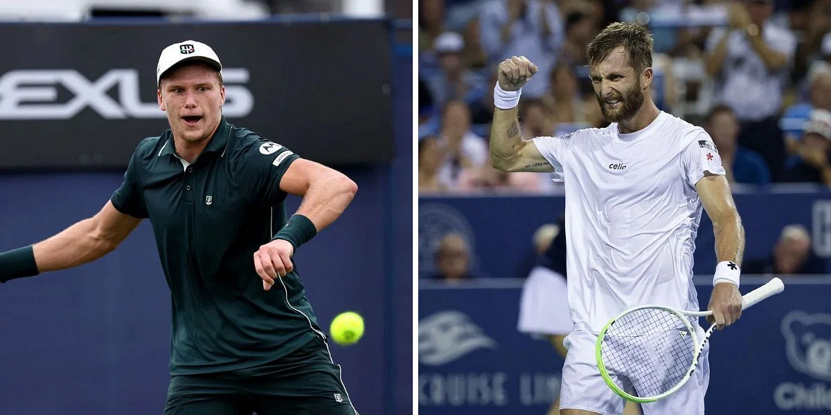 Jenson Brooksby (L) vs Corentin Moutet (R) preview, (Source: Getty Images)