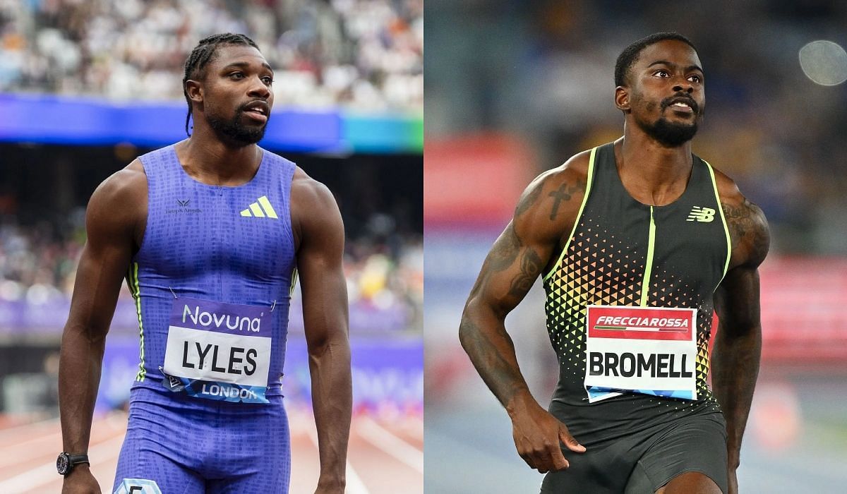 American sprinters, Noah Lyles and Trayvon Bromell - Source: Getty