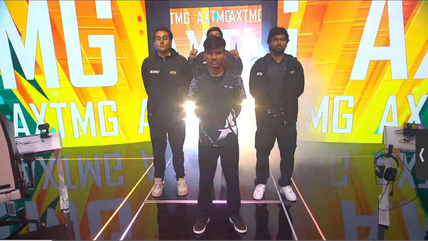 Team AxTMG fails to qualify for PMWC 2025 Grand Finals (Image via YouTube/PUBG Mobile Esports)