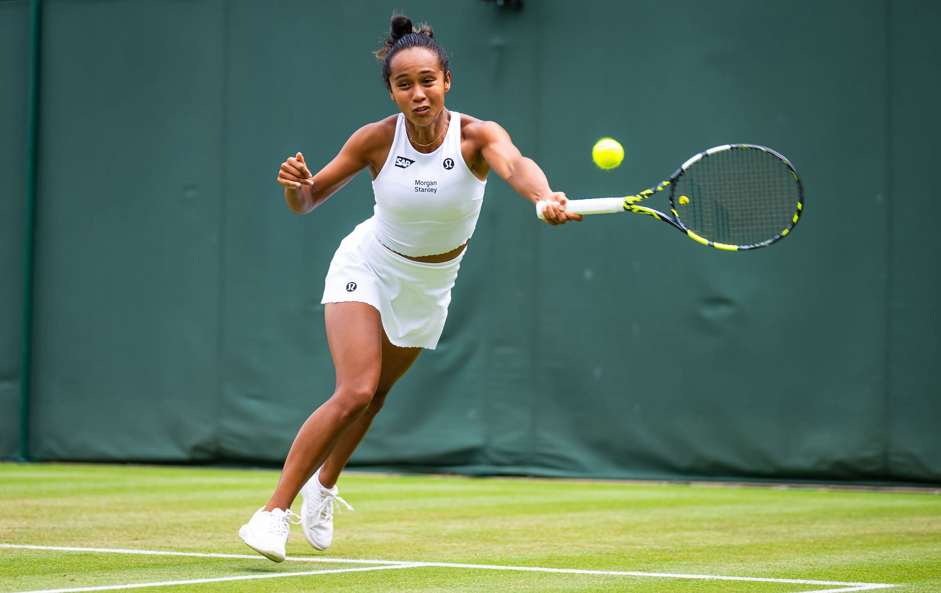 In Picture: Fernandez at Wimbledon (Getty)