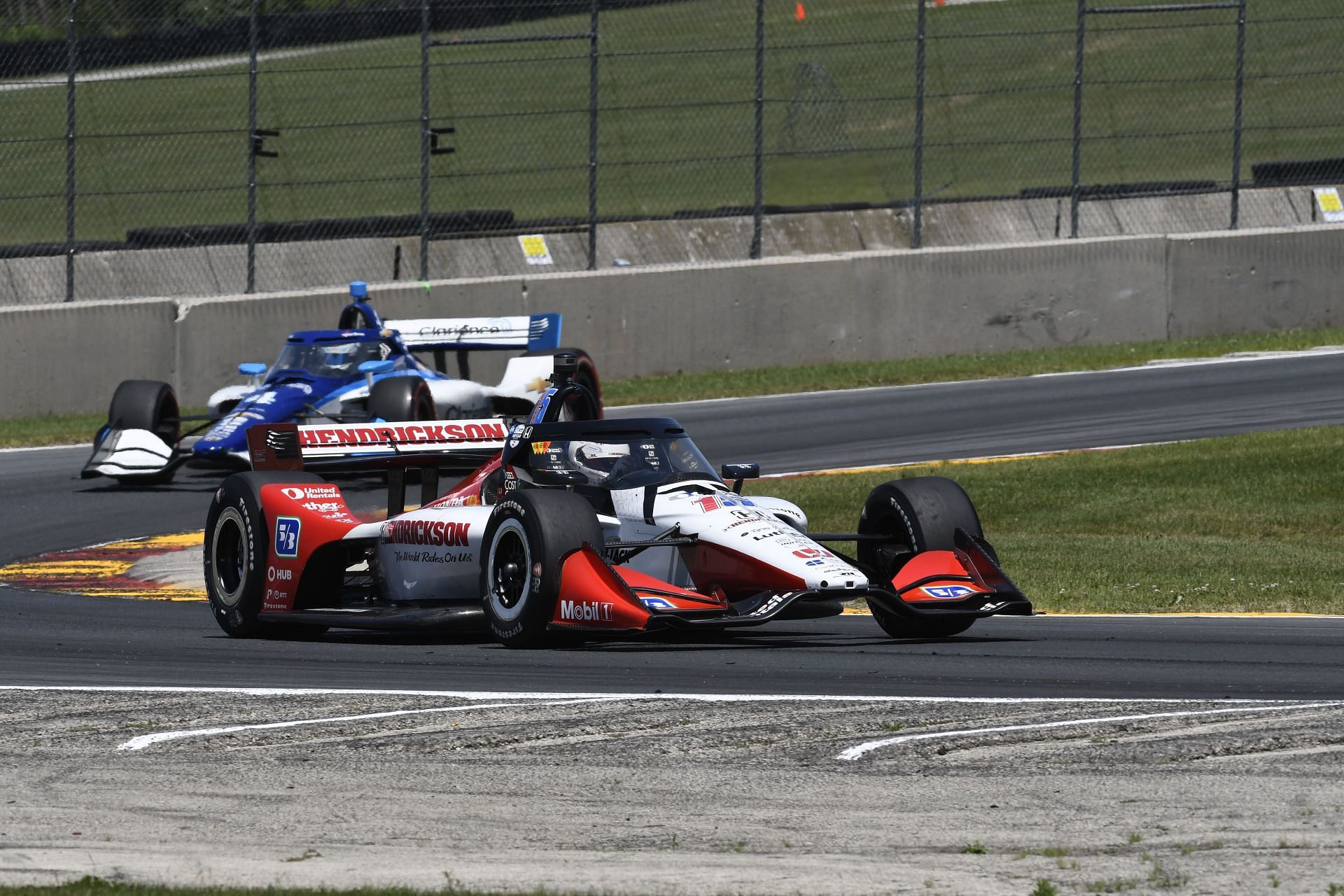 Graham Rahal at the IndyCar XPEL Grand Prix at Road America - Source: Getty