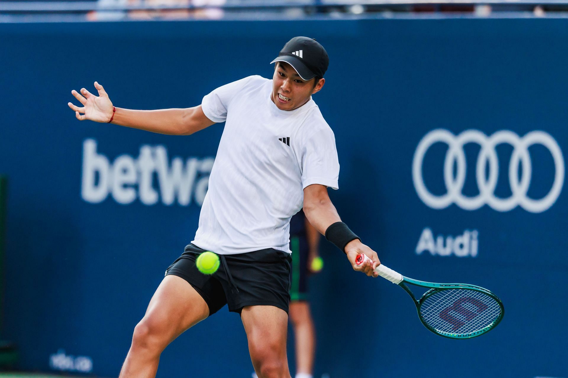 Tien in action at the 2025 Canadian Open (Image Source: Getty)