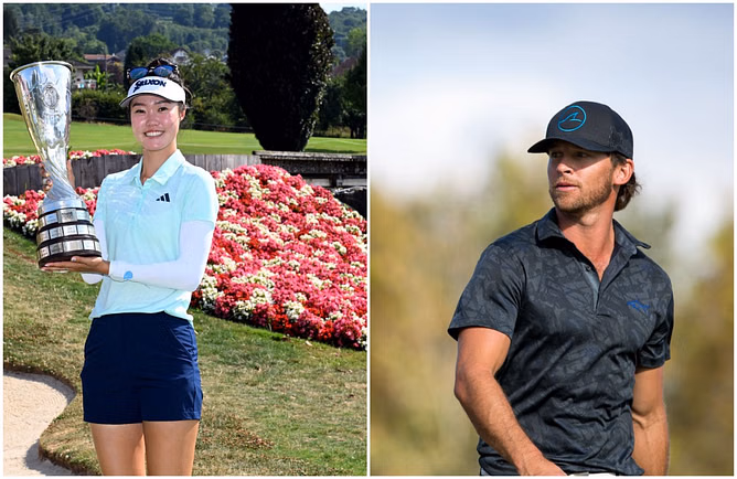 Ex-LIV CEO Greg Norman's son has 4-word response to Grace Kim's epic finish at the Amundi Evian Championship 2025