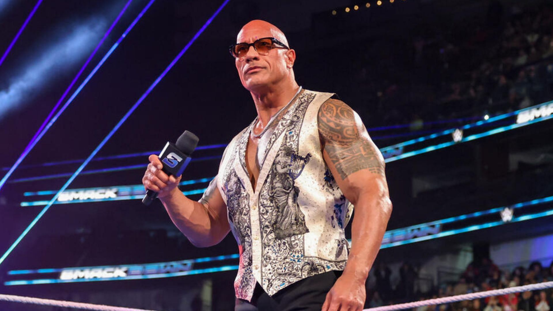 The Rock on SmackDown! [Image credit: WWE.com]
