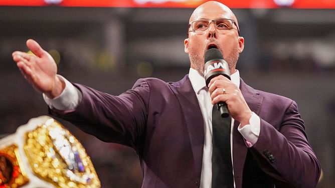 Adam Pearce breaks character to send personal message to WWE fans