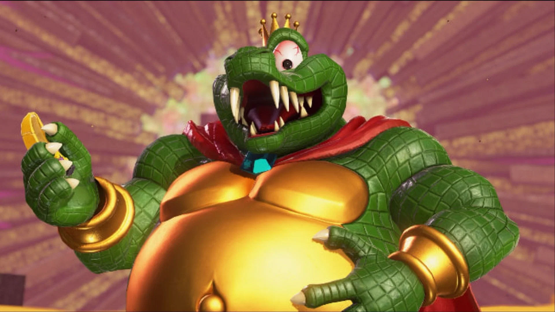 King K. Rool steps in during the finale of the game (Image via Nintendo)