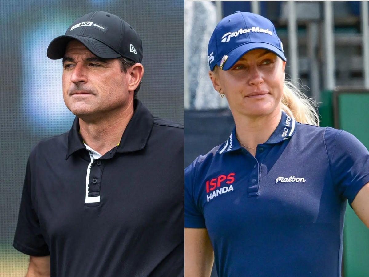 Charley Hull and Scott O
