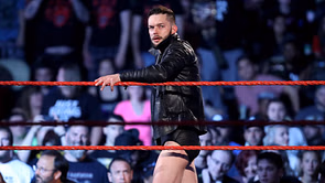 Finn Balor suddenly breaks WWE character