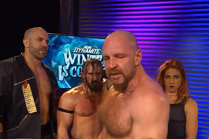 Jon Moxley walks away in frustration after major attack in AEW