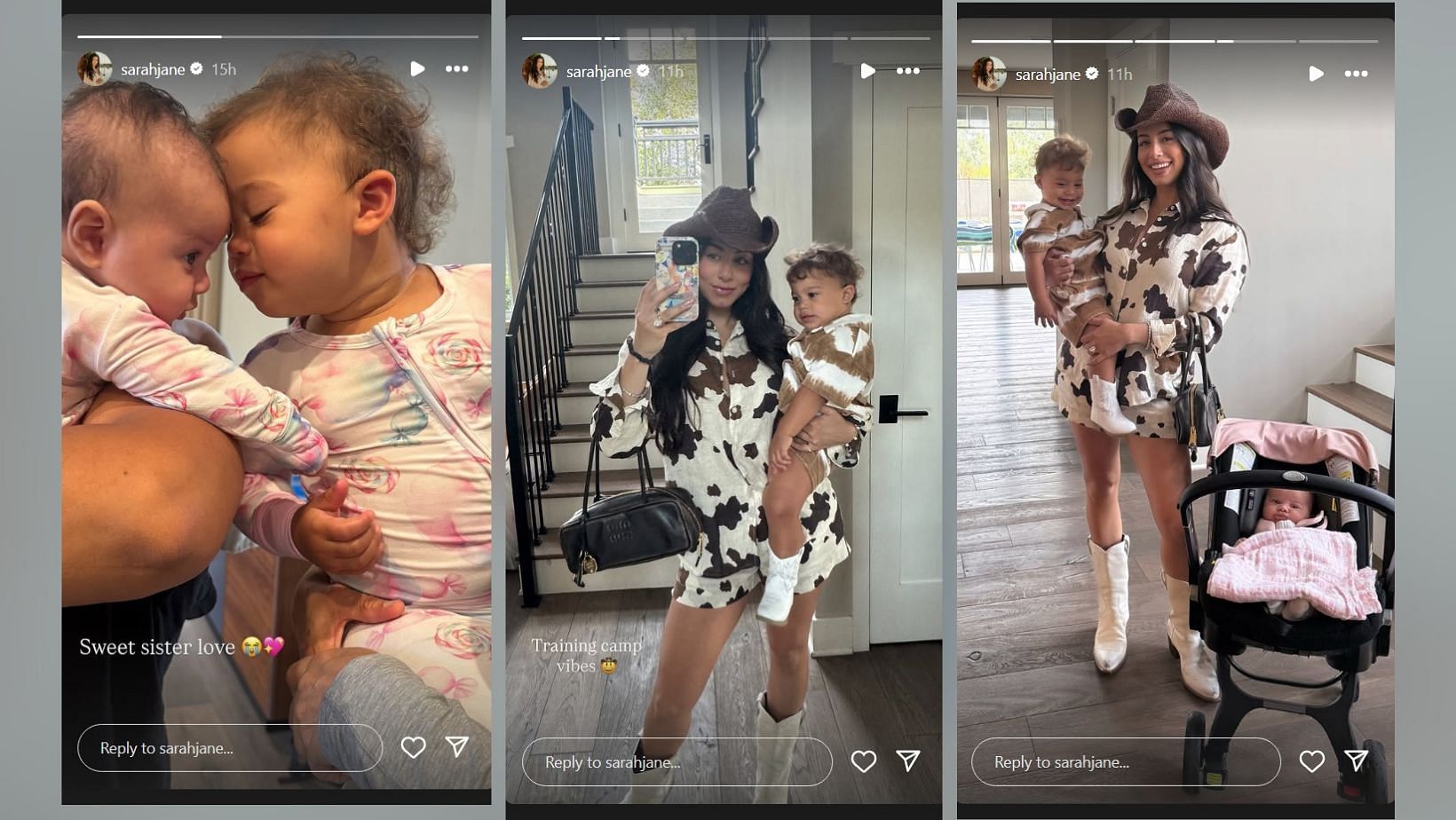 Dak Prescott&#039;s fianc&eacute;e Sarah Jane shares daughter Margaret&#039;s &#039;sweet sister&#039; moment (Image Credit: Jane/IG)