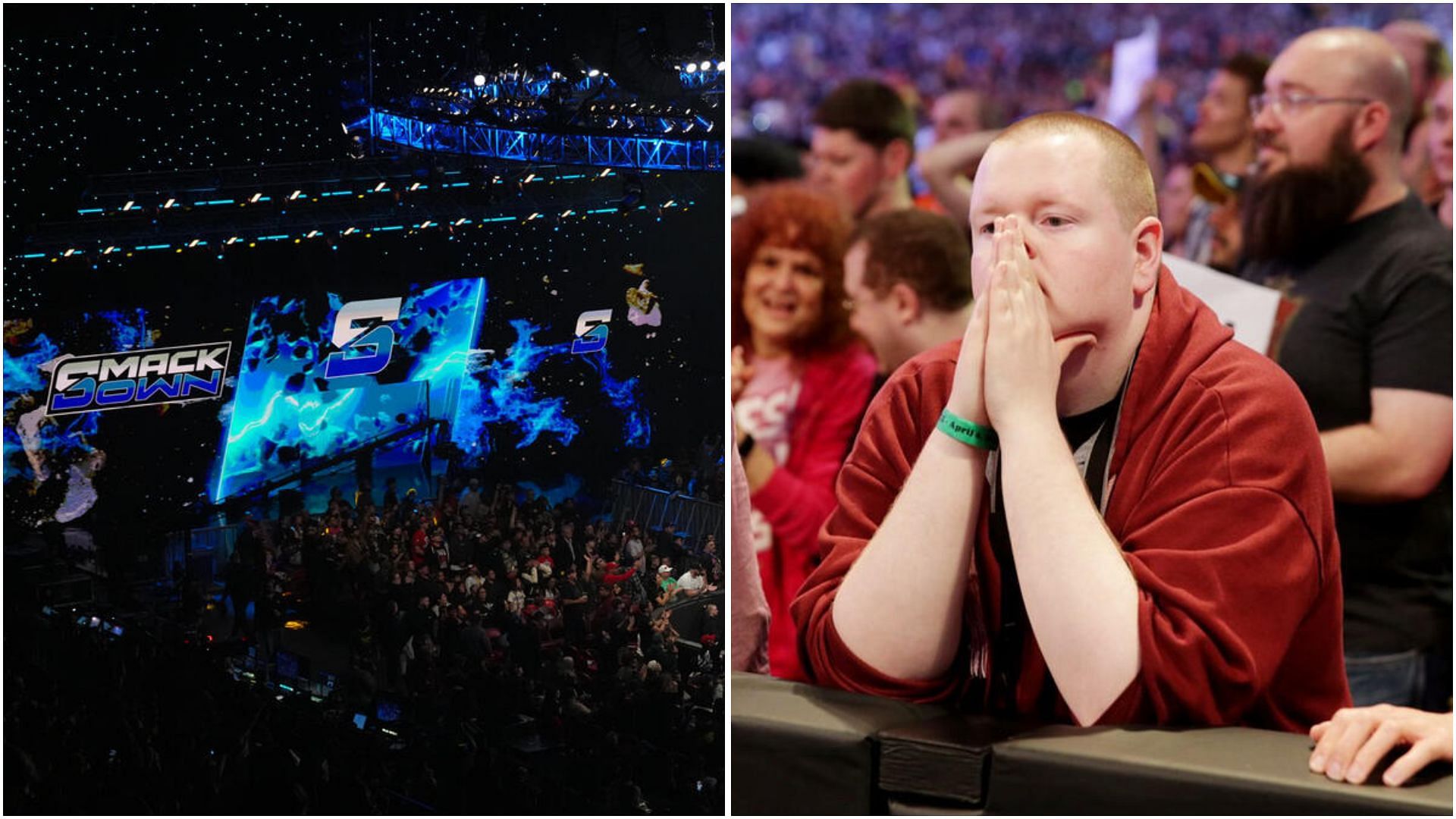 A SmackDown star feels heartbroken. (Photos: WWE.com)