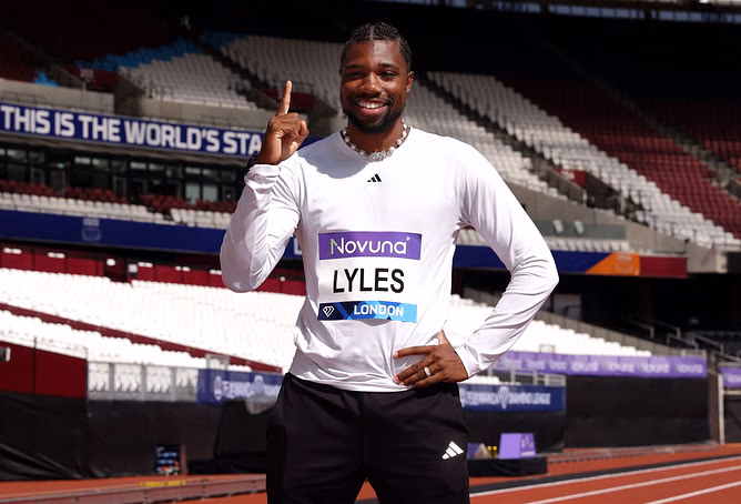 "Have three gold medals at the Olympics"- Noah Lyles drops a bold message about his track future