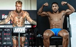 Jake Paul shares potential Anthony Joshua fight timeline, recalls the Englishman's threats: "He said he's gonna k*ll me"
