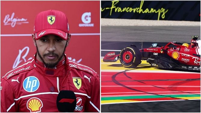 Ferrari troubles worsen as F1 analyst points out major trouble from Lewis Hamilton’s spin during SQ1 at Spa