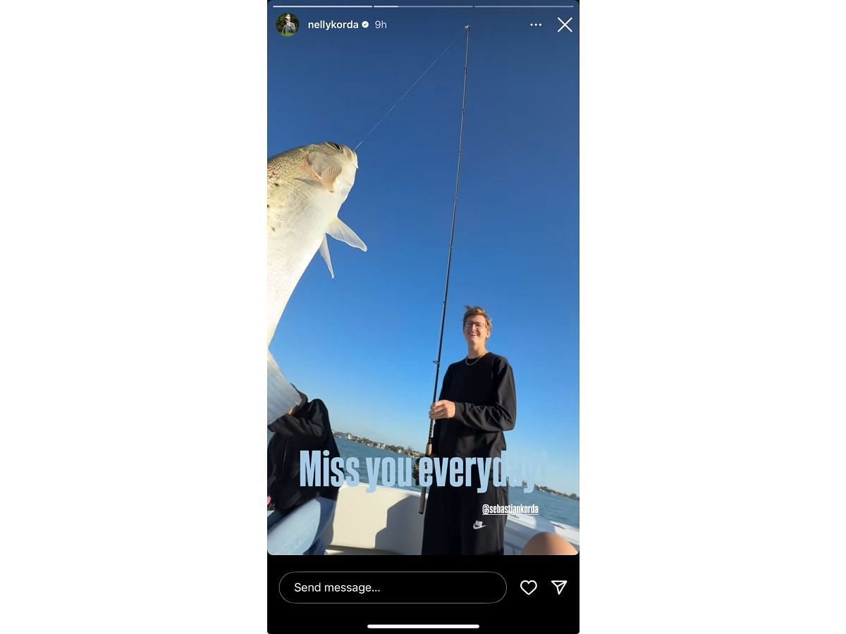 História do Instagram de Nelly Korda (@nellykorda)