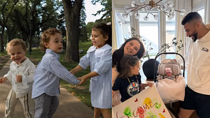 "I'm spoiled": Evander Kane's fiancee Mara melts over her son's adorable gesture of care for mom