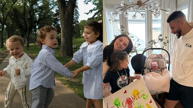 "I'm spoiled": Evander Kane's fiancee Mara melts over her son's adorable gesture of care for mom