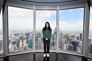 Hailie Deegan at the Empire State Building - Source: Getty