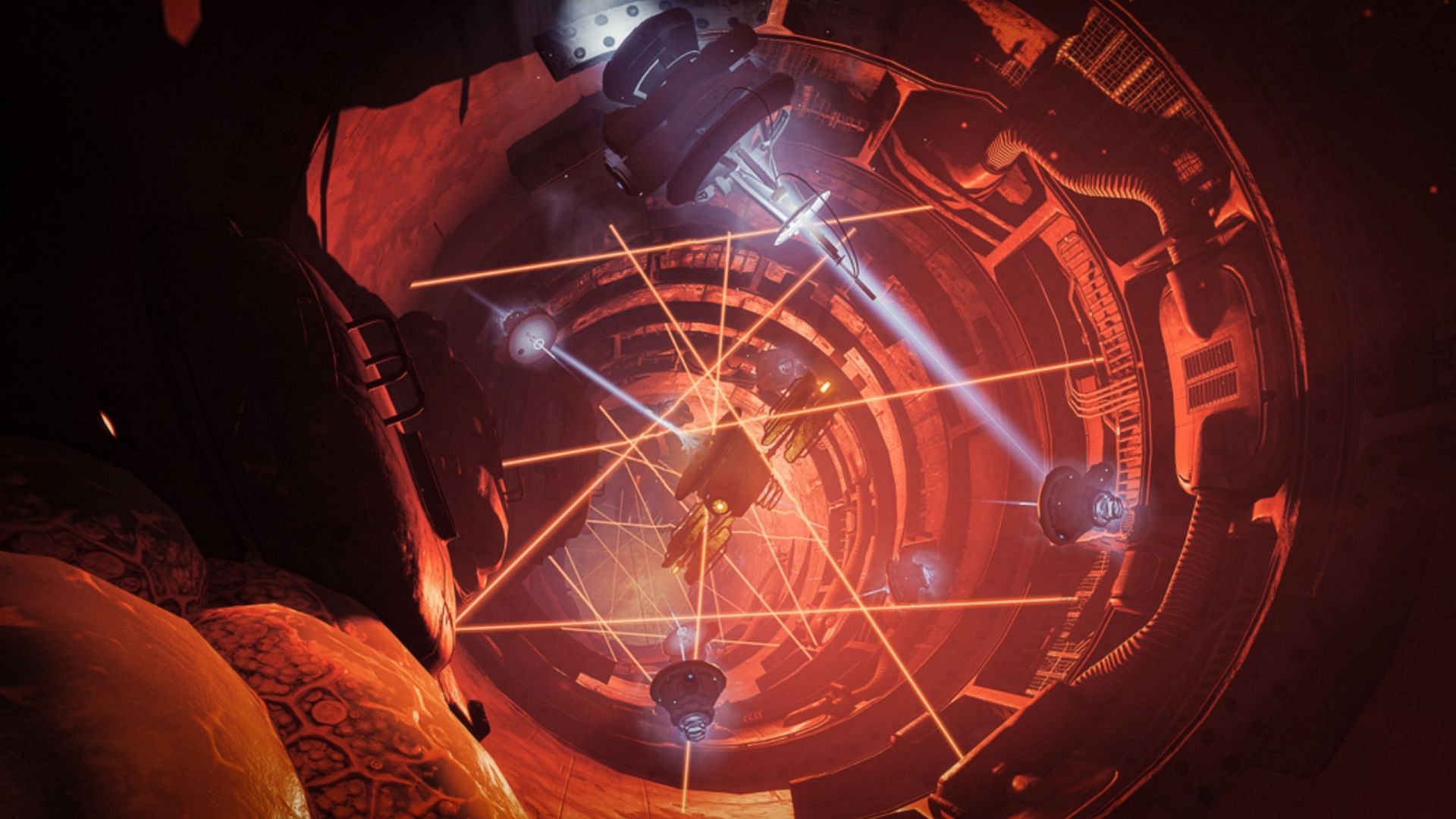 Destiny 2 laser path in campaign (Image via Bungie)