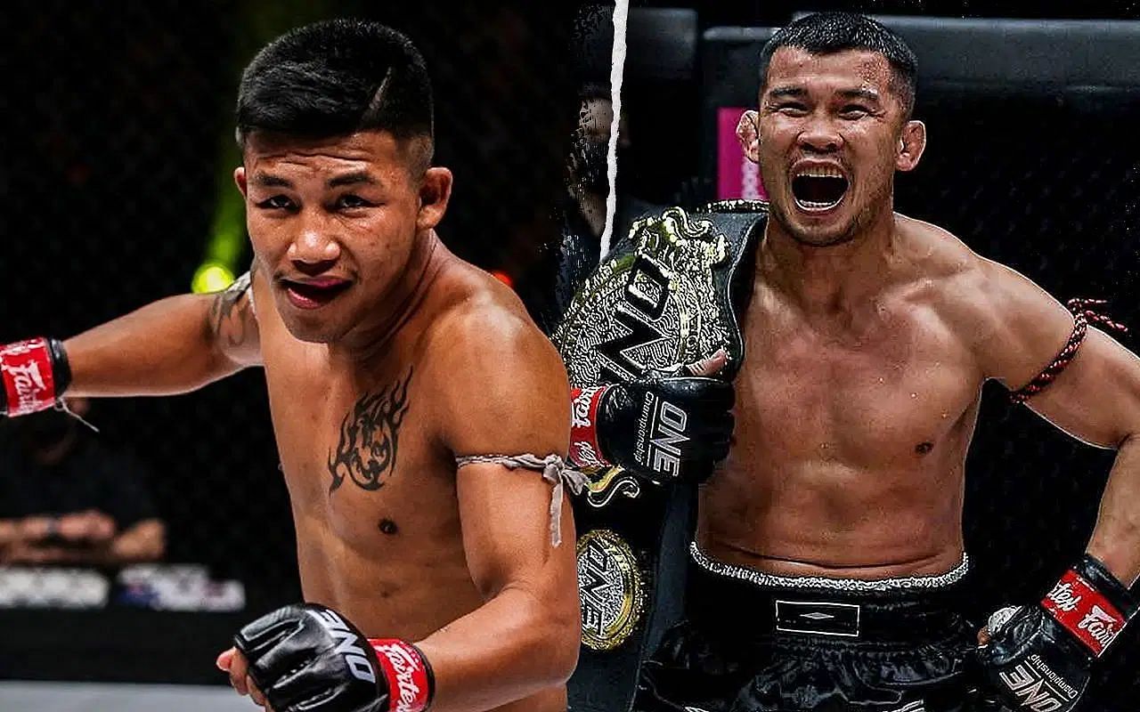 (From left) Rodtang Jitmuangnon and Nong-O Hama. [Images courtesy from ONE Championship]
