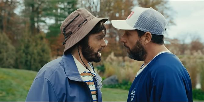 “Detroit, what!?!" — Eminem quotes his infamous verse in Happy Gilmore 2, and most of the fans missed it