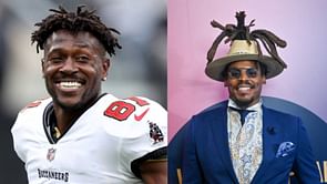 Antonio Brown clowns Cam Newton after Instagram influencer’s pic goes viral