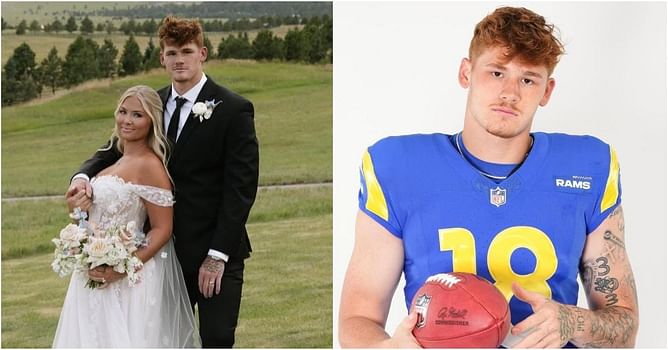 Rams TE Terrance Ferguson receives major contract update 4 days after getting married to high-school sweetheart Sophia Meyer