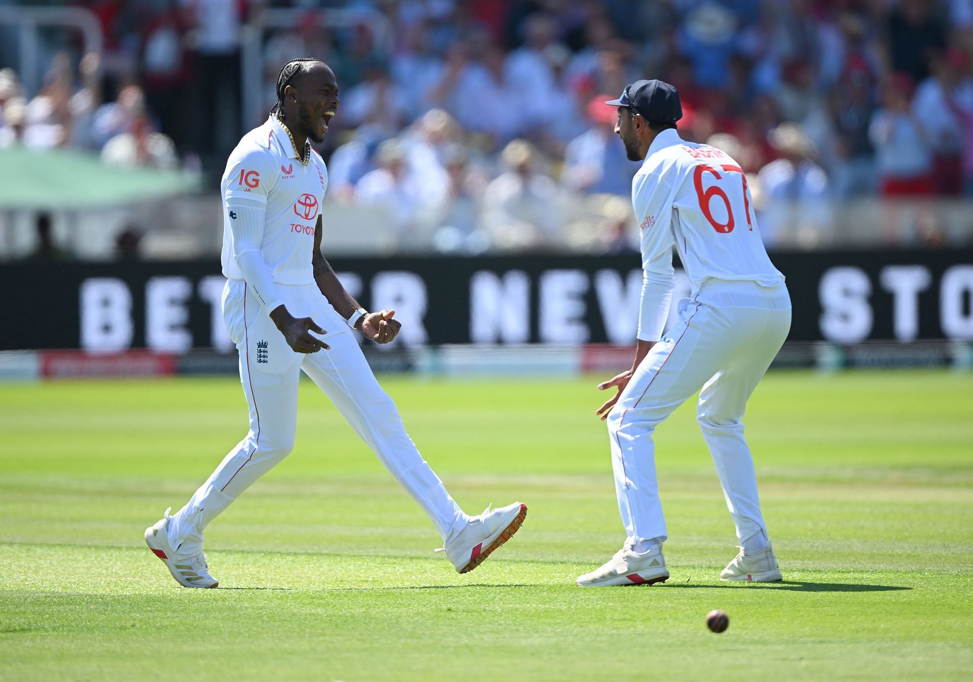 England v India - 3rd Rothesay Test Match: Day Two - Source: Getty