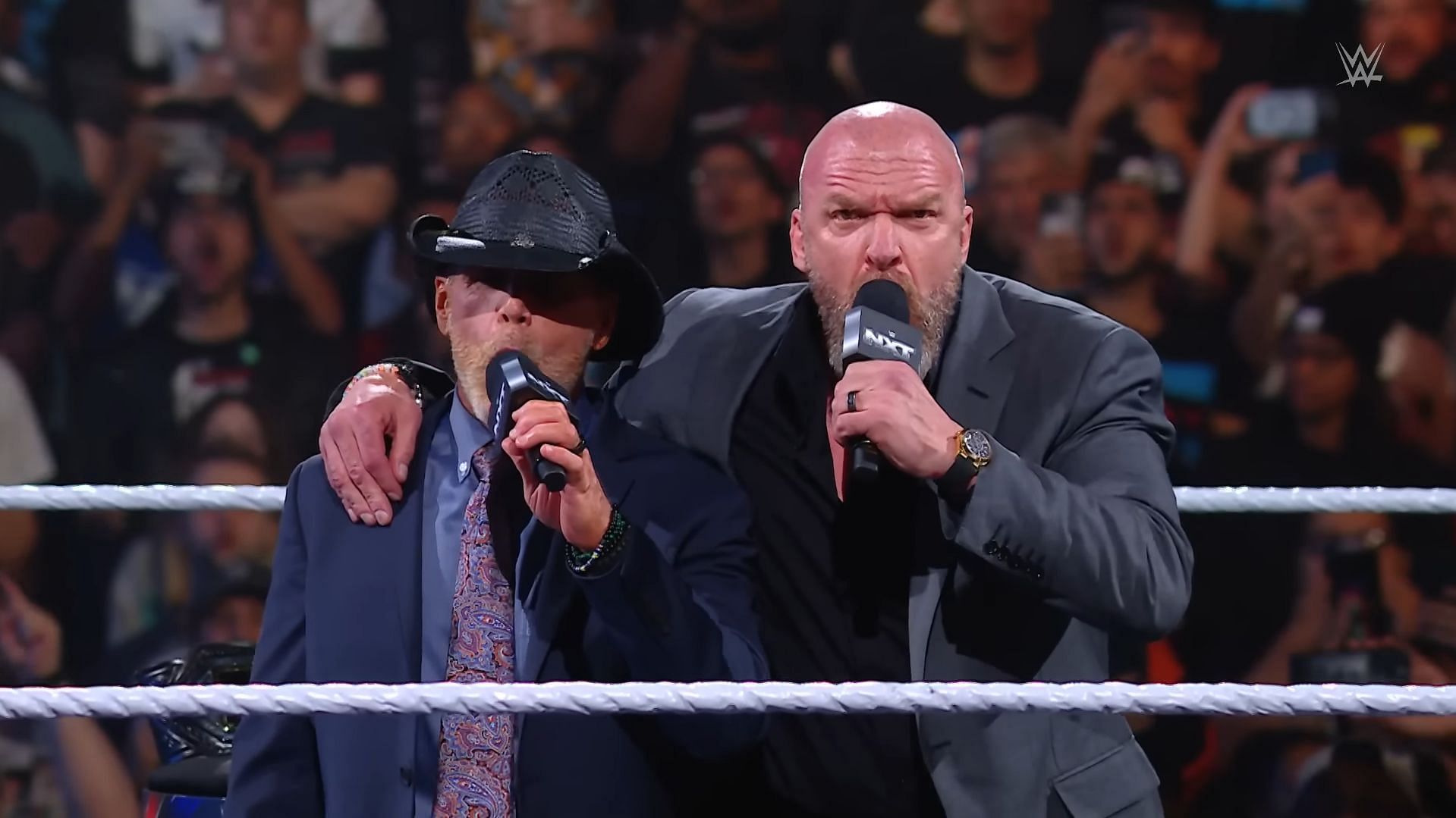 Shawn Michaels and Triple H (via WWE