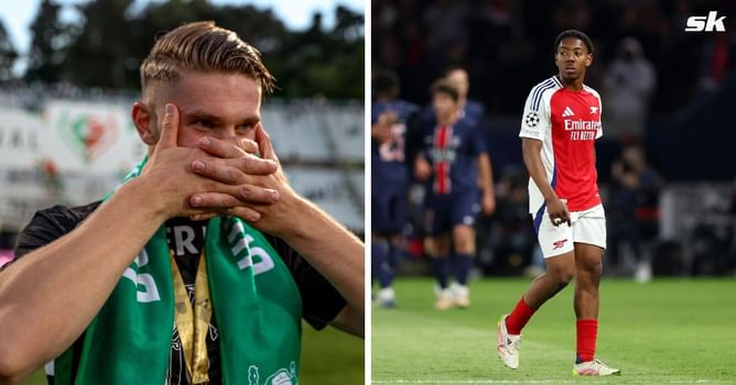 Myles Lewis-Skelly's reaction to Fabrizio Romano's post about Victor Gyokeres' move to Arsenal comes to light