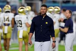"He should be arrested!" - CFB fans blast ESPN writer for ditching Notre Dame HC Marcus Freeman off Top 30 coaches list