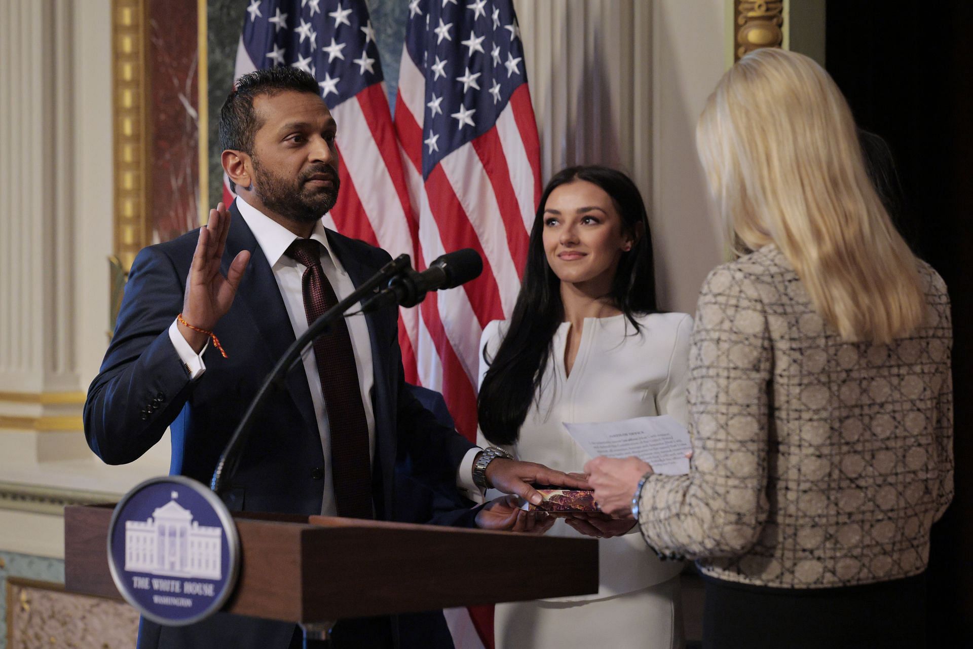 Kash Patel Sworn-In As FBI Director - Source: Getty