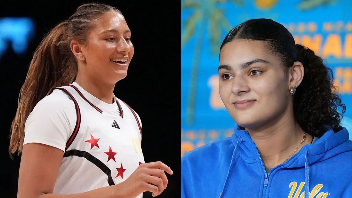 Lauren Betts shares 3-word reaction to sister Sienna Betts' mic'd up moments from USA U19 practice