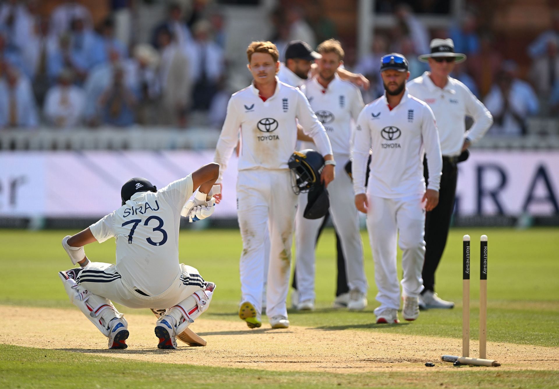 England v India - 3rd Rothesay Test Match: Day Five - Source: Getty
