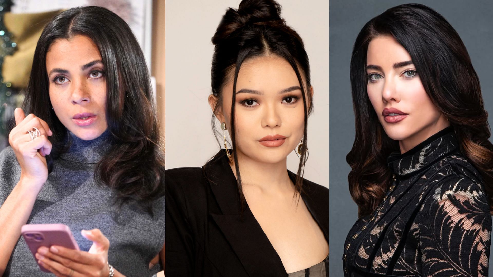 Daphne, Luna and Steffy from The Bold and the Beautiful (Image via Instagram/boldandbeautifulcbs)