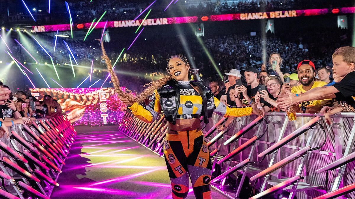 Bianca Belair has a dream match (image via WWE)
