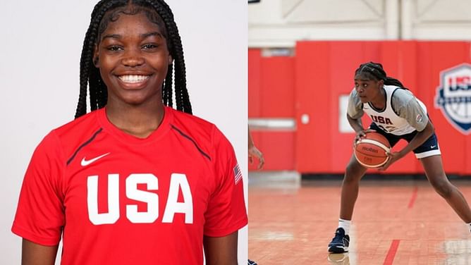 "Best in high school" "[Fire] since day 1": Fans get hyped as 2027 prospect Jezelle Banks seals OT win for Team Durant
