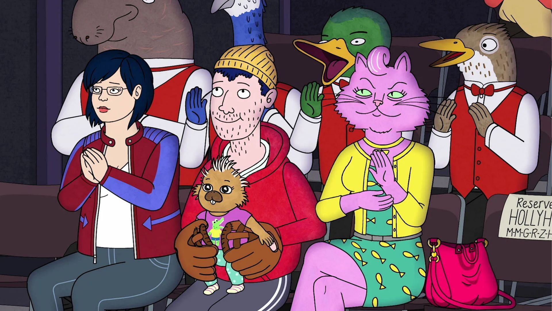 Still from BoJack Horseman (Image via Netflix)