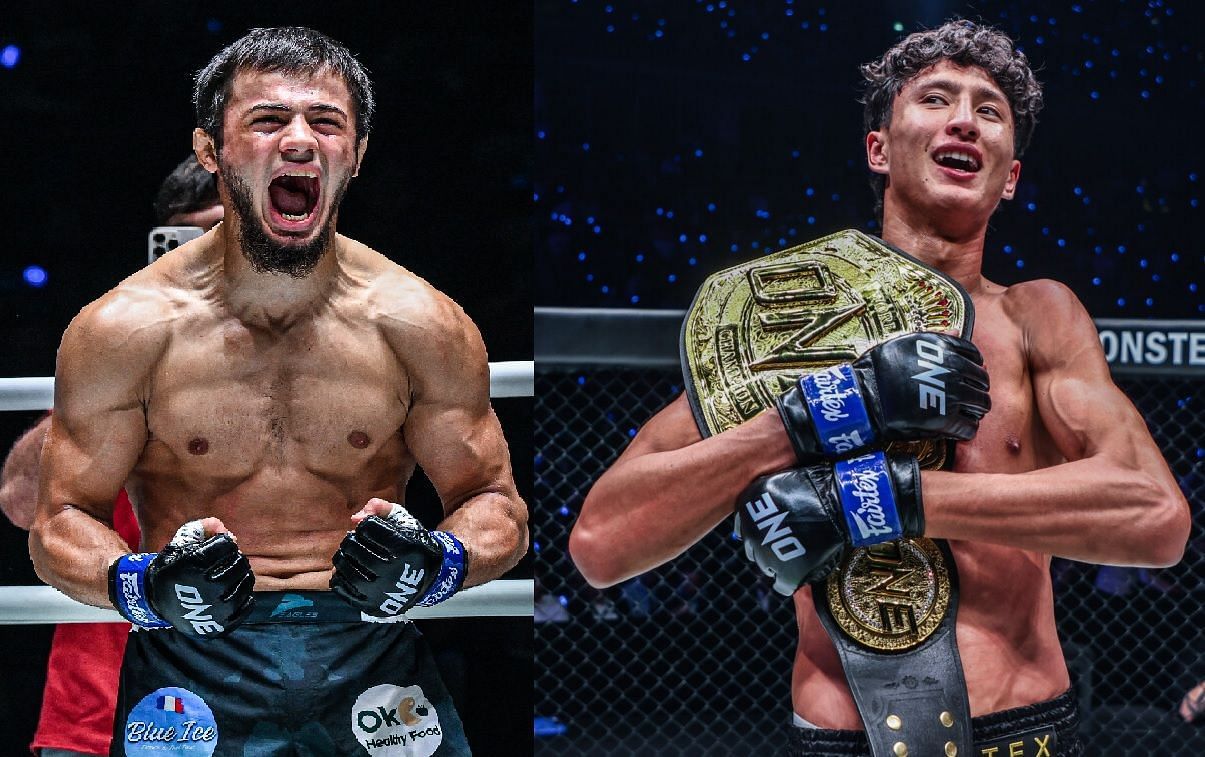 (From left) Abdulla Dayakaev and Nabil Anane. [Images courtesy from ONE Championship]