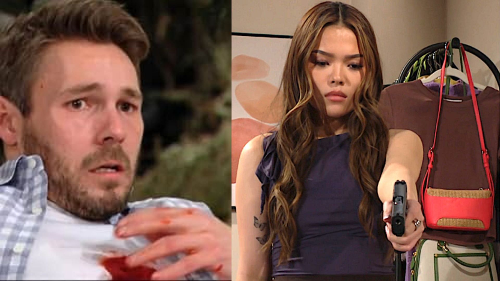Liam and Luna from The Bold and the Beautiful (Image via CBS Network) 