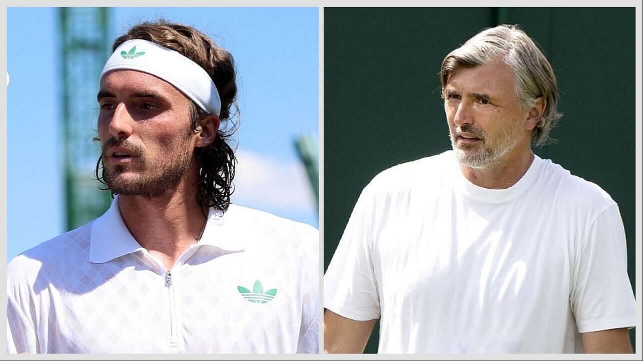 Stefanos Tsitsipas coach Goran Ivanisevic