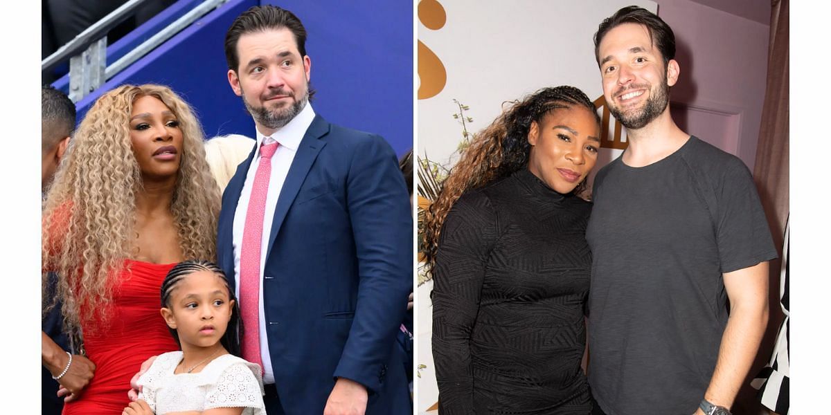 Serena Williams with her husband Alexis Ohanian (Image Source: Getty)