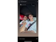 Ivana Nedved’s Instagram story (@sebastiankorda)