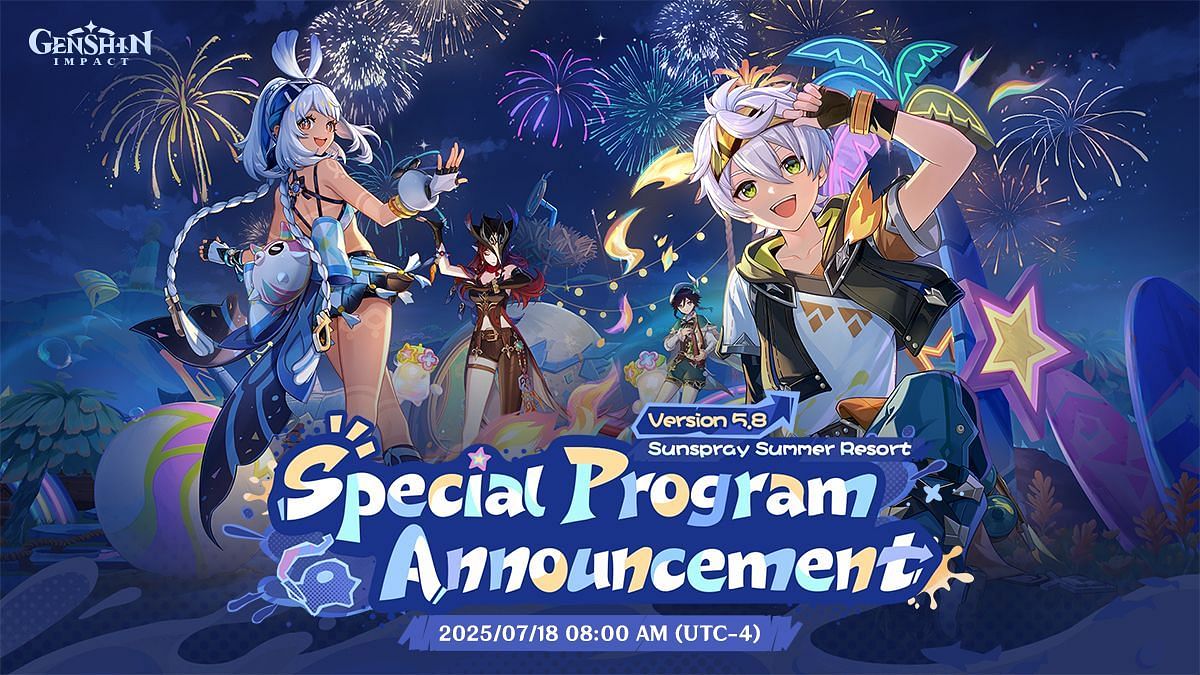 Genshin Impact 5.8 livestream