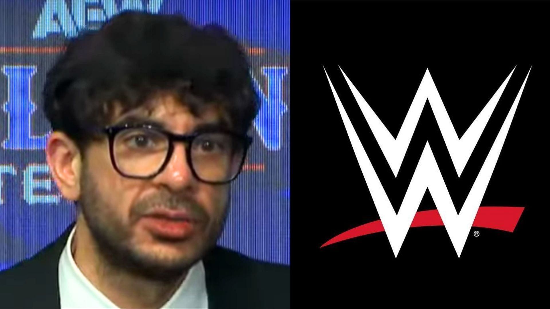 A popular tag team in AEW could leave the company someday. (Images via AEW YouTube and WWE Facebook) 