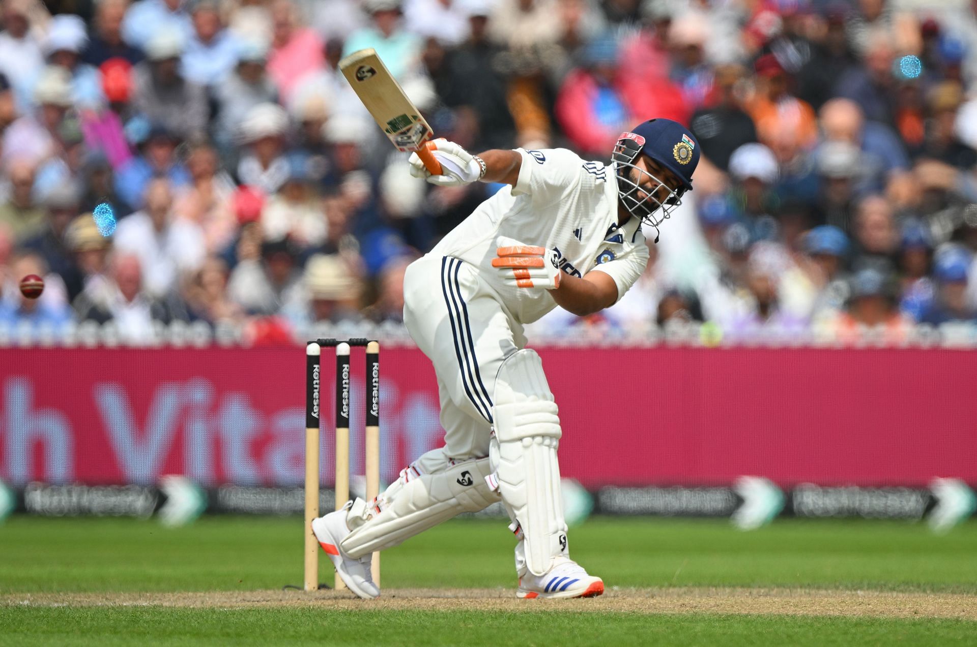 England v India - 4th Rothesay Test Match: Day Two - Source: Getty