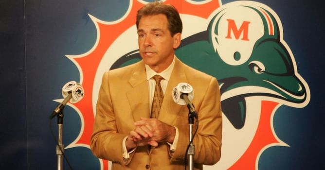 “Shake that system up”: Paul Finebaum floats “perfect” Nick Saban to Dolphins scenario with one brutal twist