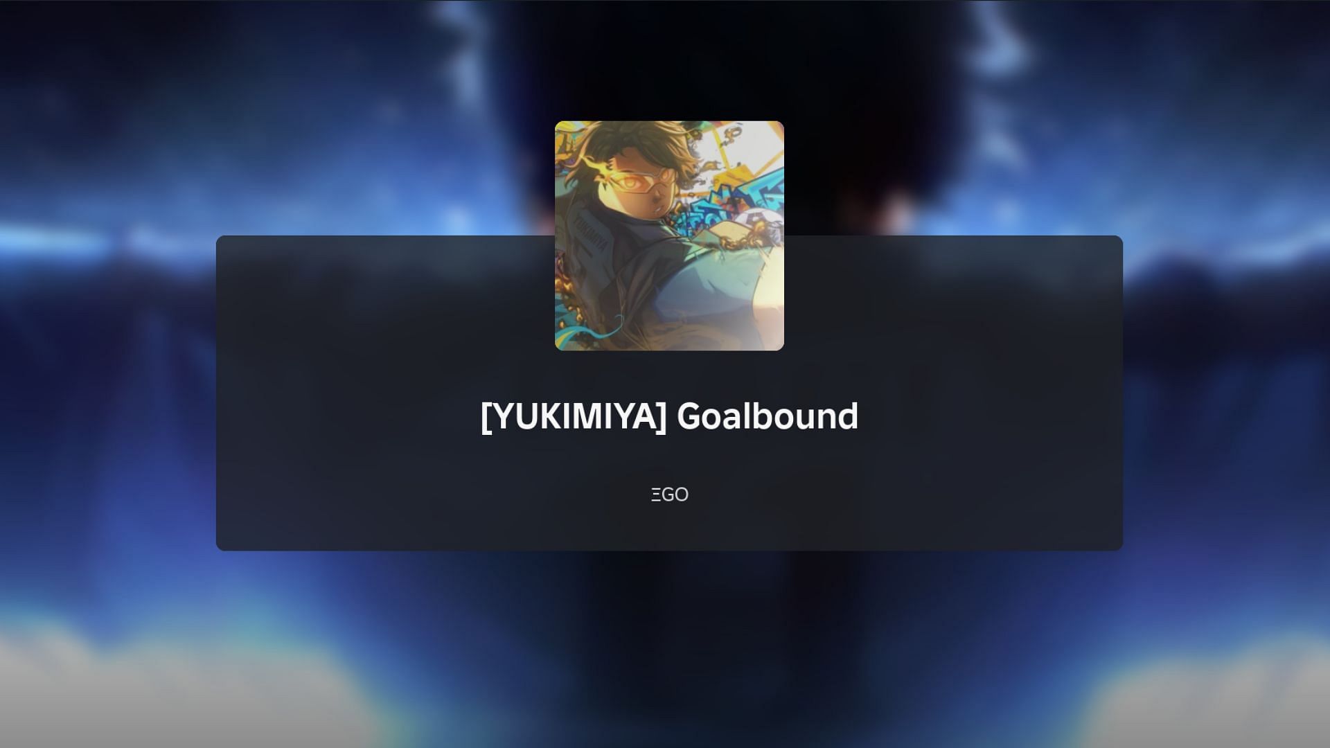 Goalbound loading screen - Yukimiya